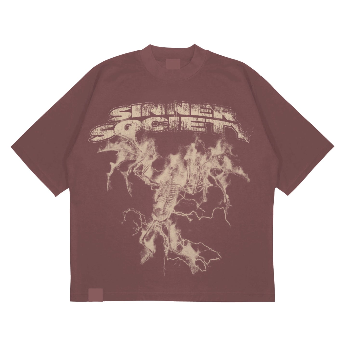 SINNER SOCIETY OVERSIZED T-SHIRT